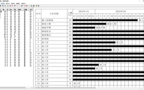 別再手繪橫道圖了！快試一試新出的橫道圖軟件，精準(zhǔn)把控施工進(jìn)度