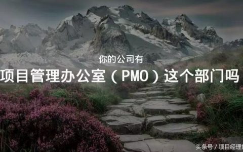 項目管理辦公室（PMO）你都不知道，那說明你還不是一個項目經(jīng)理（關于項目管理辦公室）