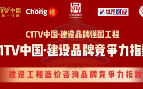 蘇世建設(shè)管理榮獲C1TV中國·建設(shè)工程造價咨詢百強品牌