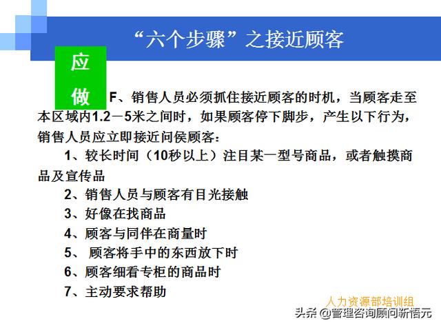 門店員工銷售服務(wù)流程規(guī)范，三個統(tǒng)一、六個步驟（門店服務(wù)的六個要步驟）