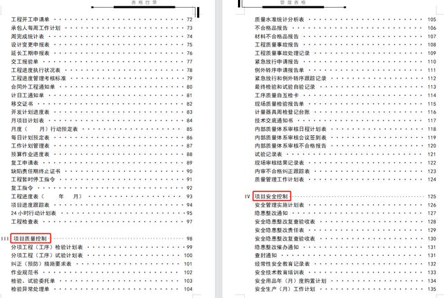 78頁工程項目管理表格，word版直接套用，讓你輕松搞定項目管理（工程項目管理通用表格）"