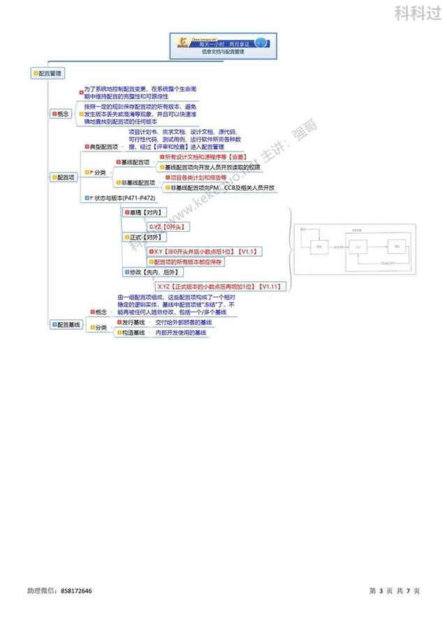 信息系統(tǒng)項目管理師核心考點（五十四）配置項分類、狀態(tài)與版本