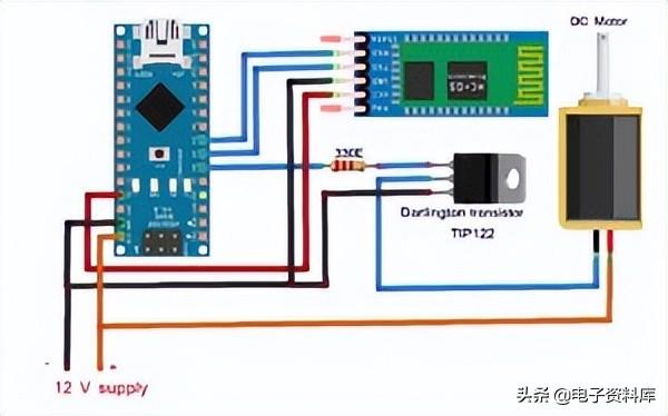 使用基于藍(lán)牙的 Android 應(yīng)用程序控制直流電機(jī)速度（android藍(lán)牙編程）