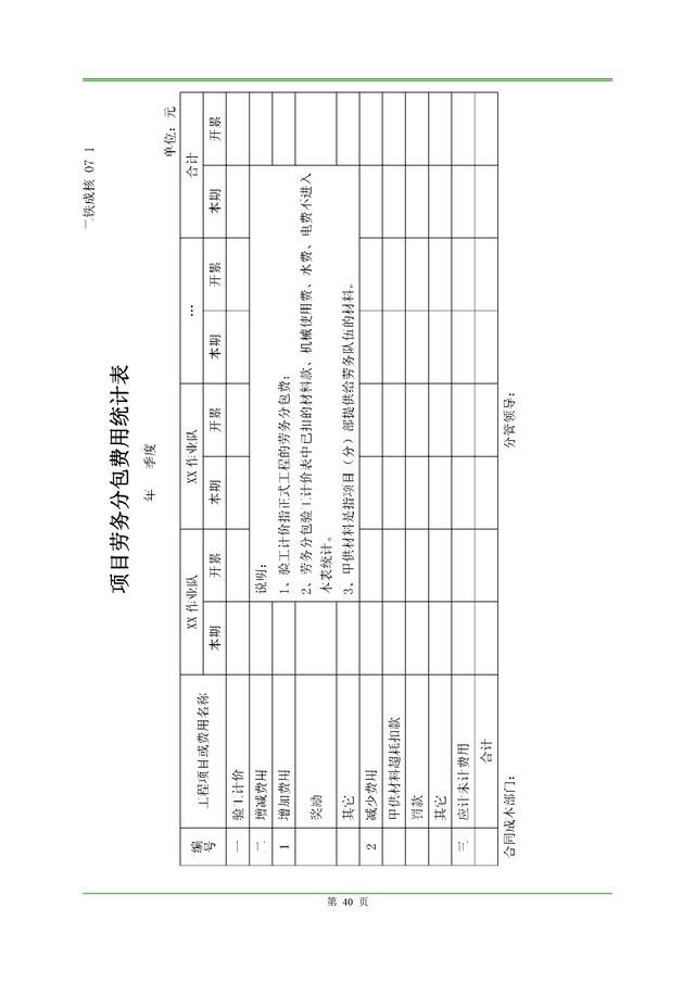 成本及合同管理制度（成本及合同管理制度范本）